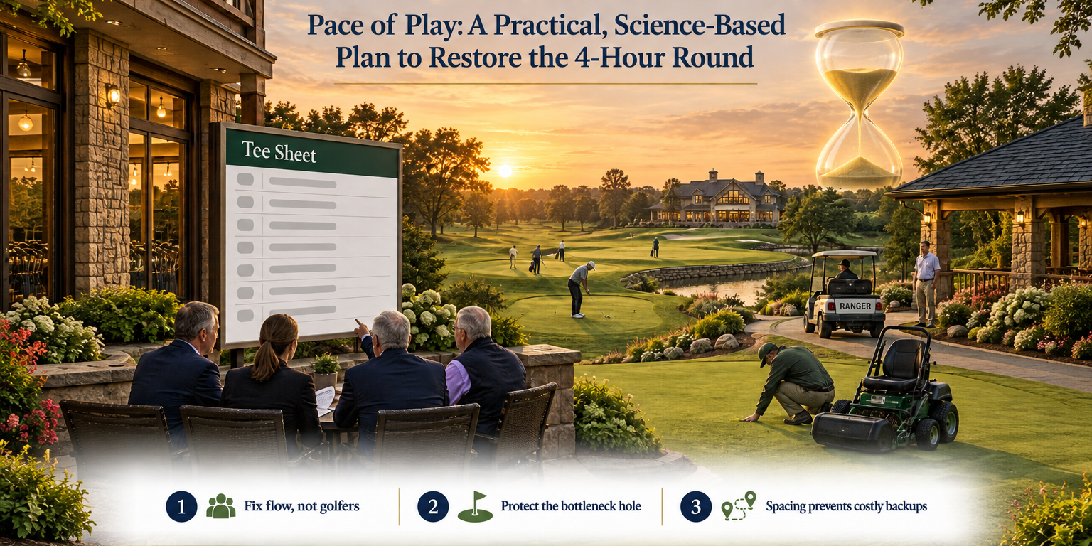 Pace of Play: A Practical, Science-Based Plan to Restore the 4-Hour Round