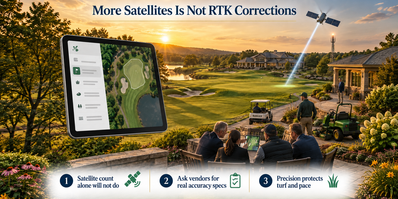 More Satellites Is Not RTK Corrections