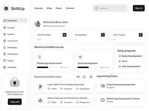 Black Dashboard sidebar design with Iconstica icons
