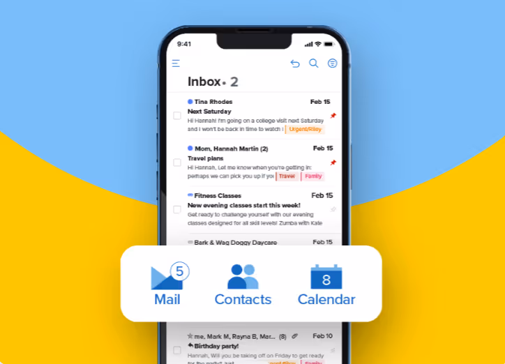 Fastmail UI