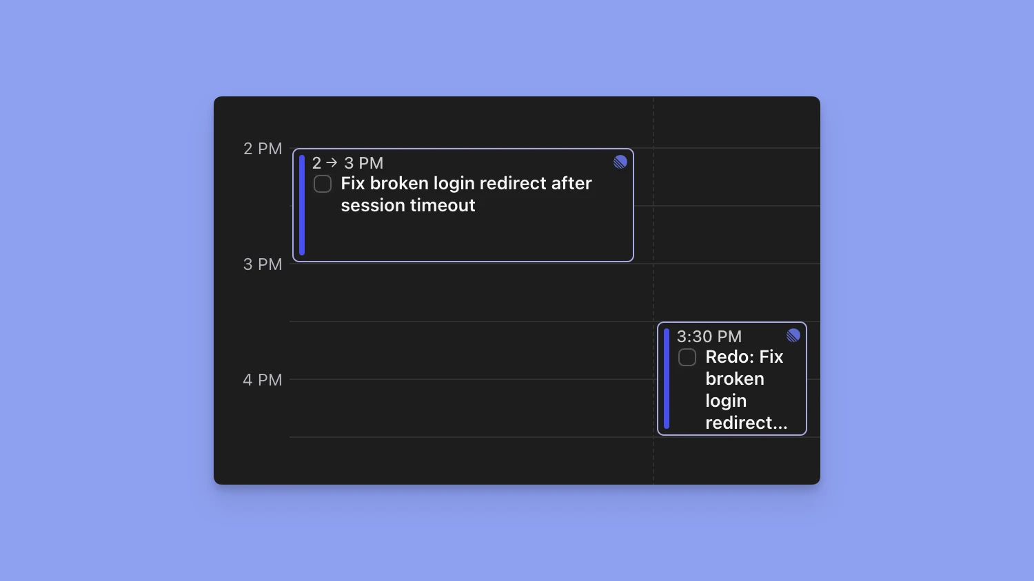 morgen custom task names