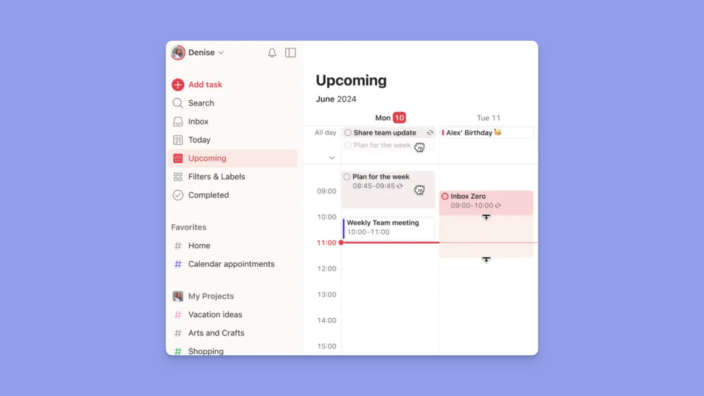 todoist calendar app