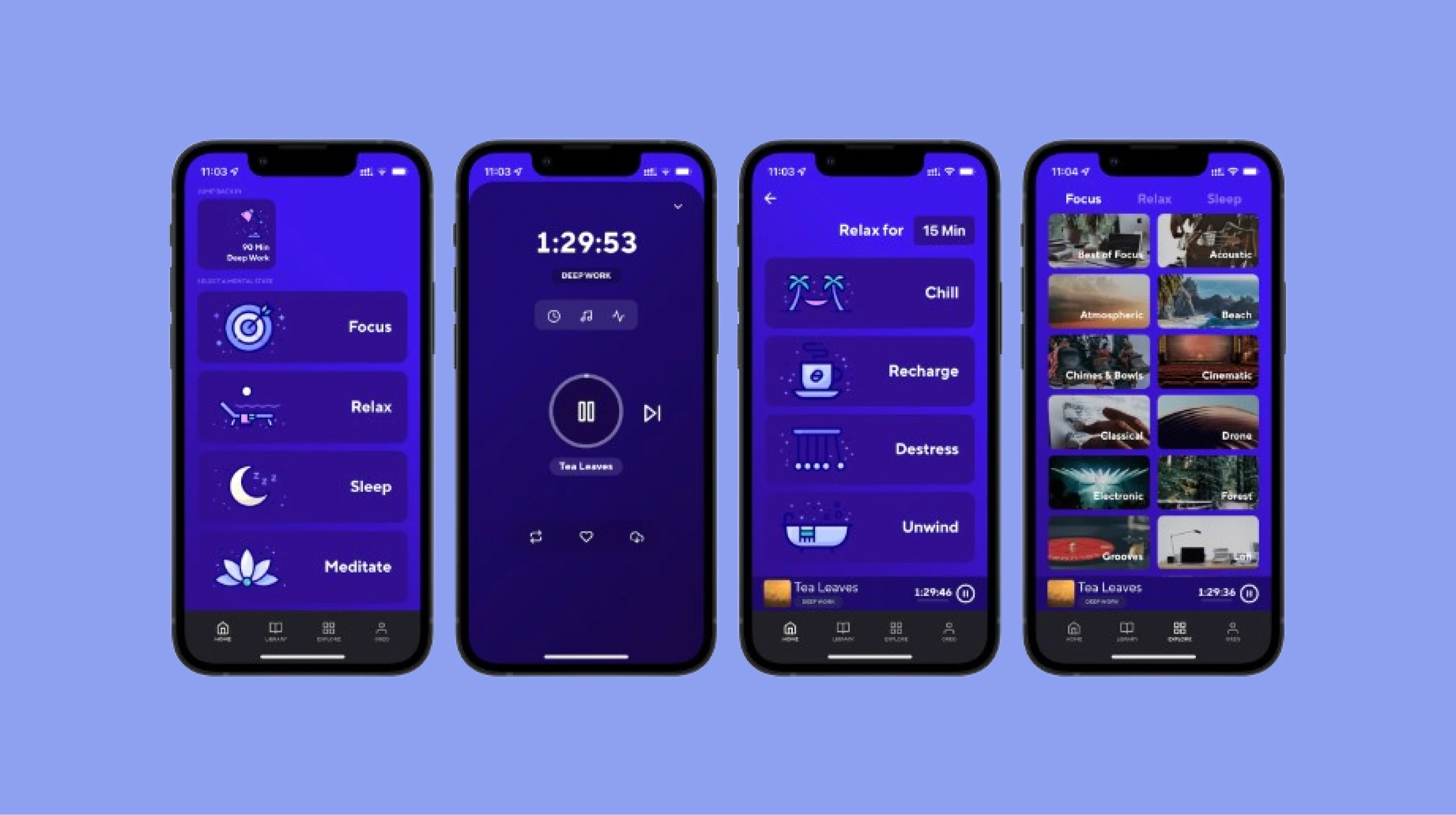 Brain.fm para trabalho profundo