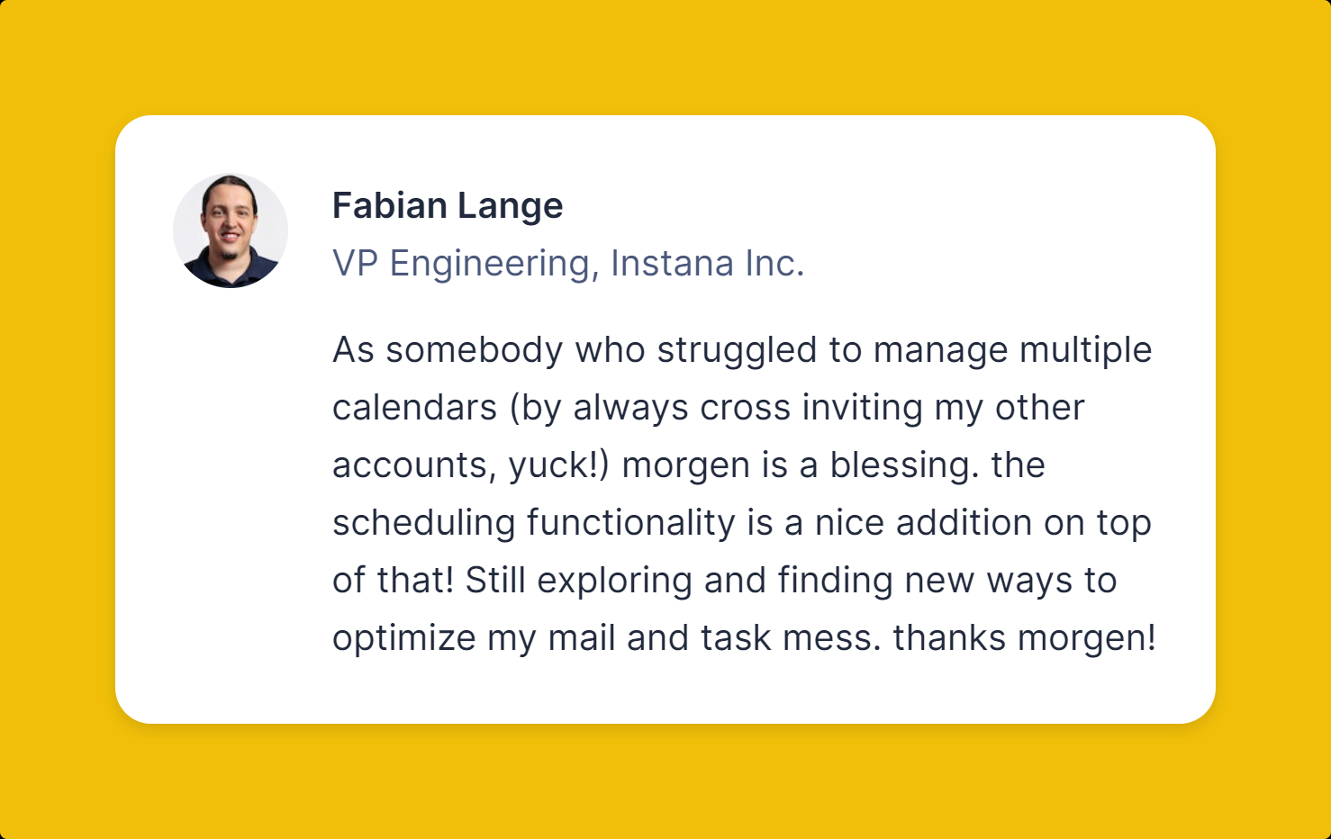 Ein Kommentar von @Fabian Lange darüber, wie er nach Wegen sucht, seine Tasks zu optimieren