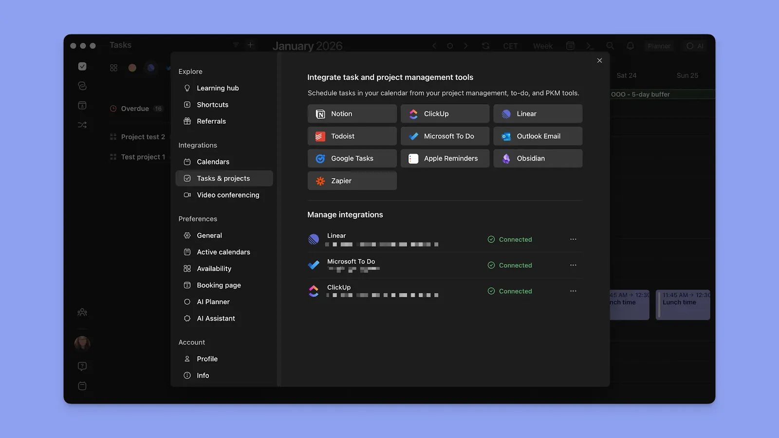 Task Consolidation and Planning