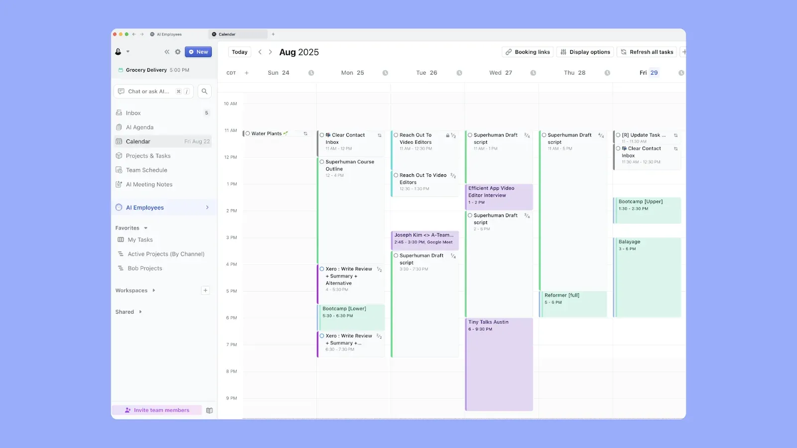 Motion User Interface and Daily Experience
