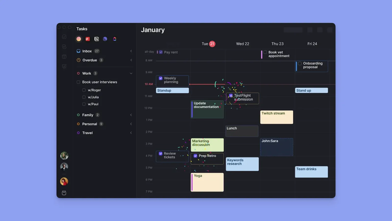 Morgen An Alternative to Todoist