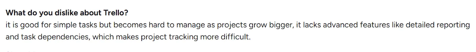 Customer Reviews trello