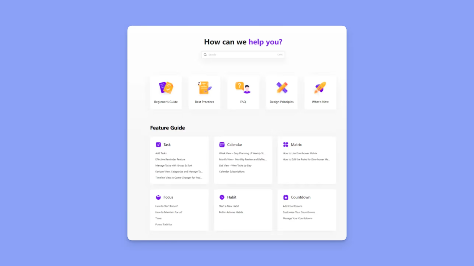 TickTick customer support