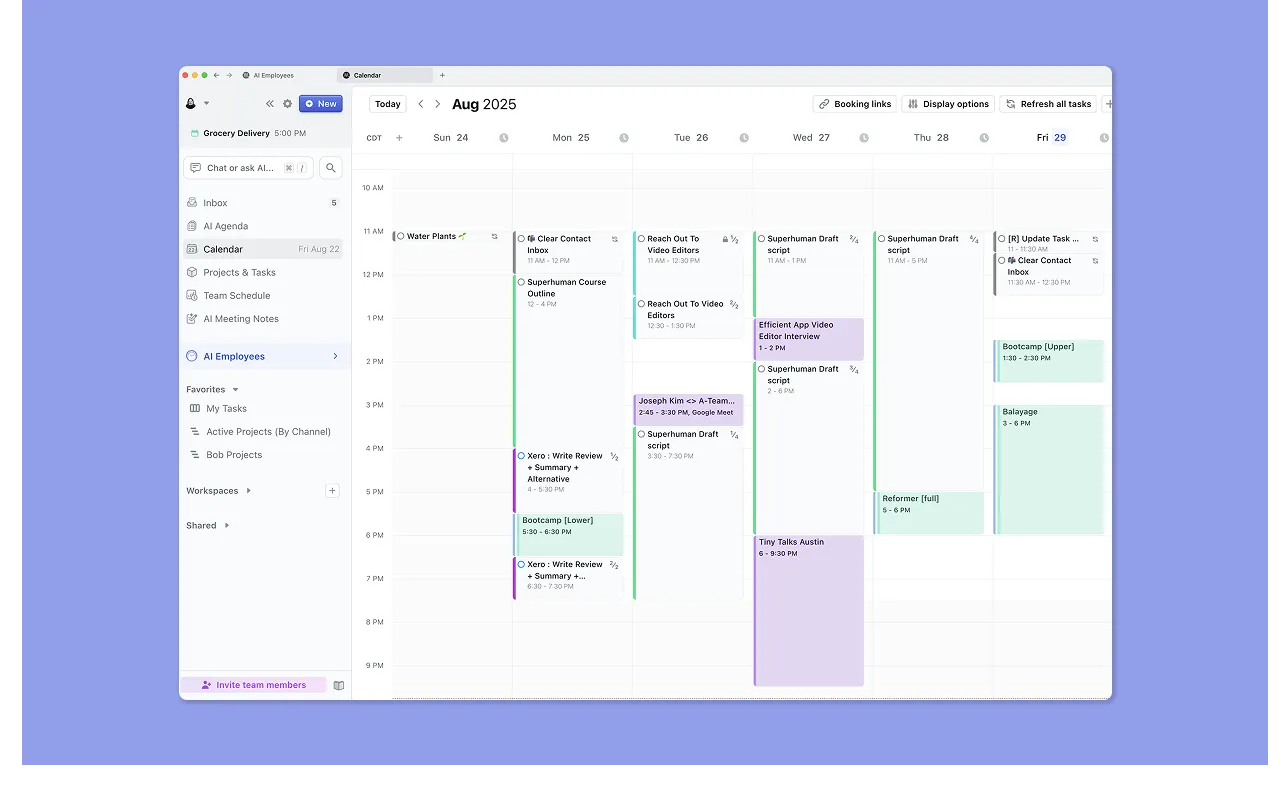 Motion Task Management