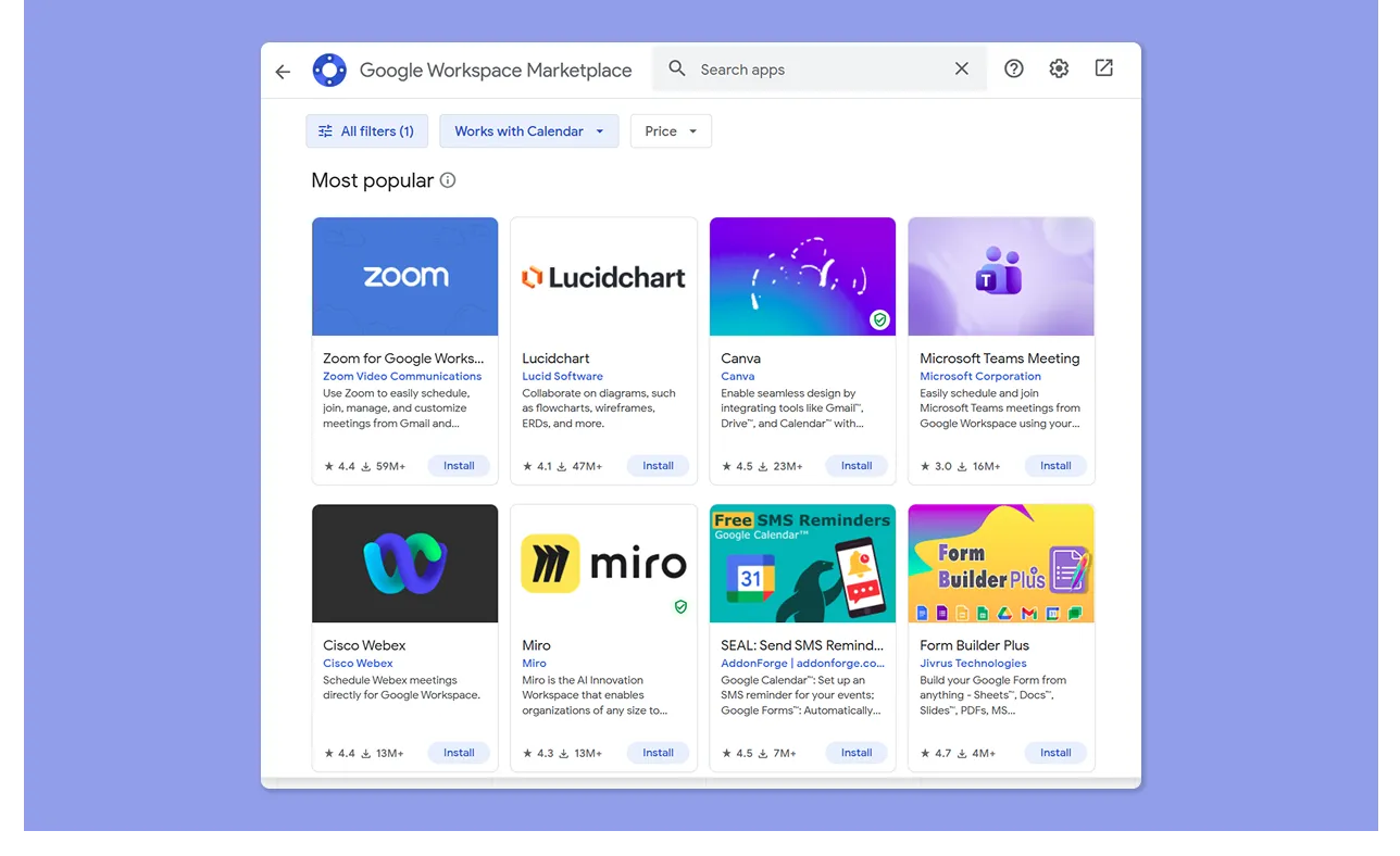 Google Calendar Integrations