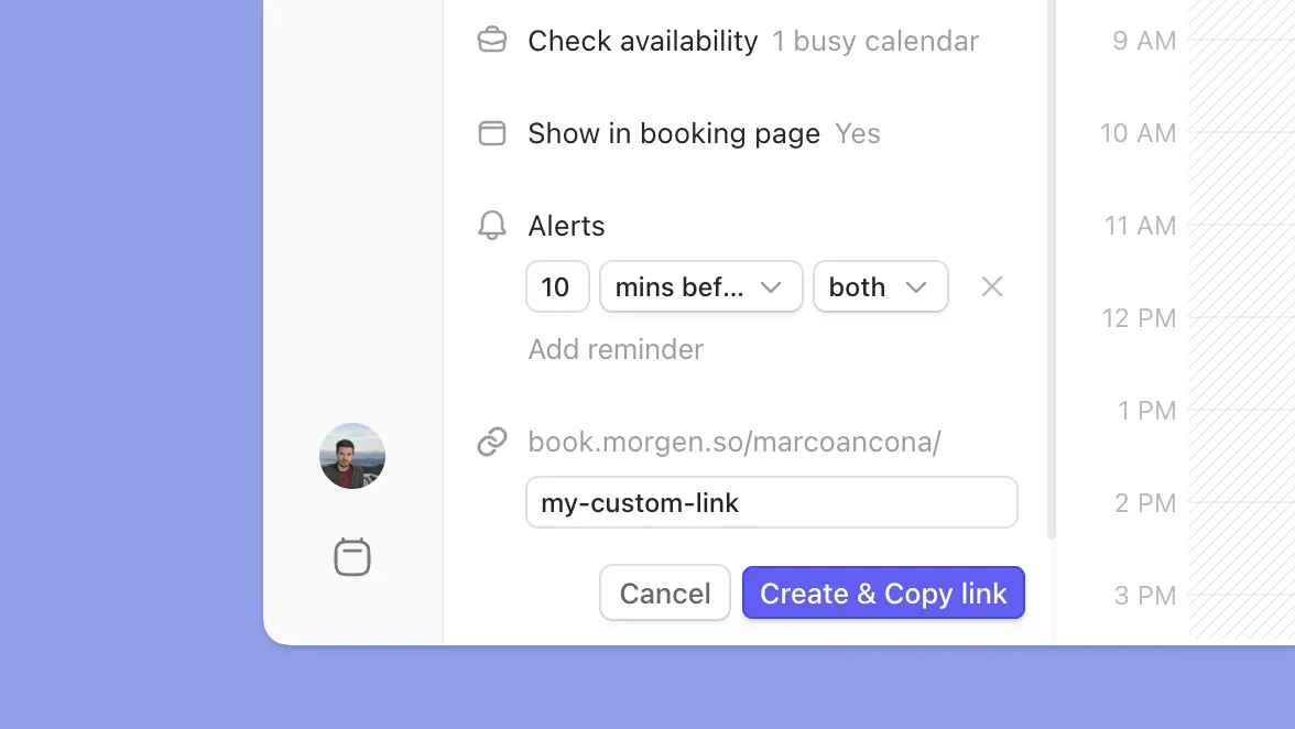 Morgen Meeting Planning