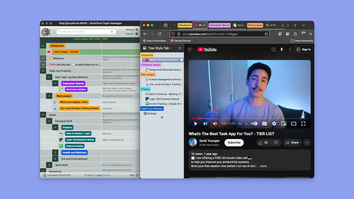 Extension Chrome braintool