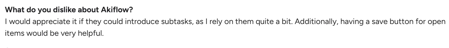 Akiflow Customer Reviews