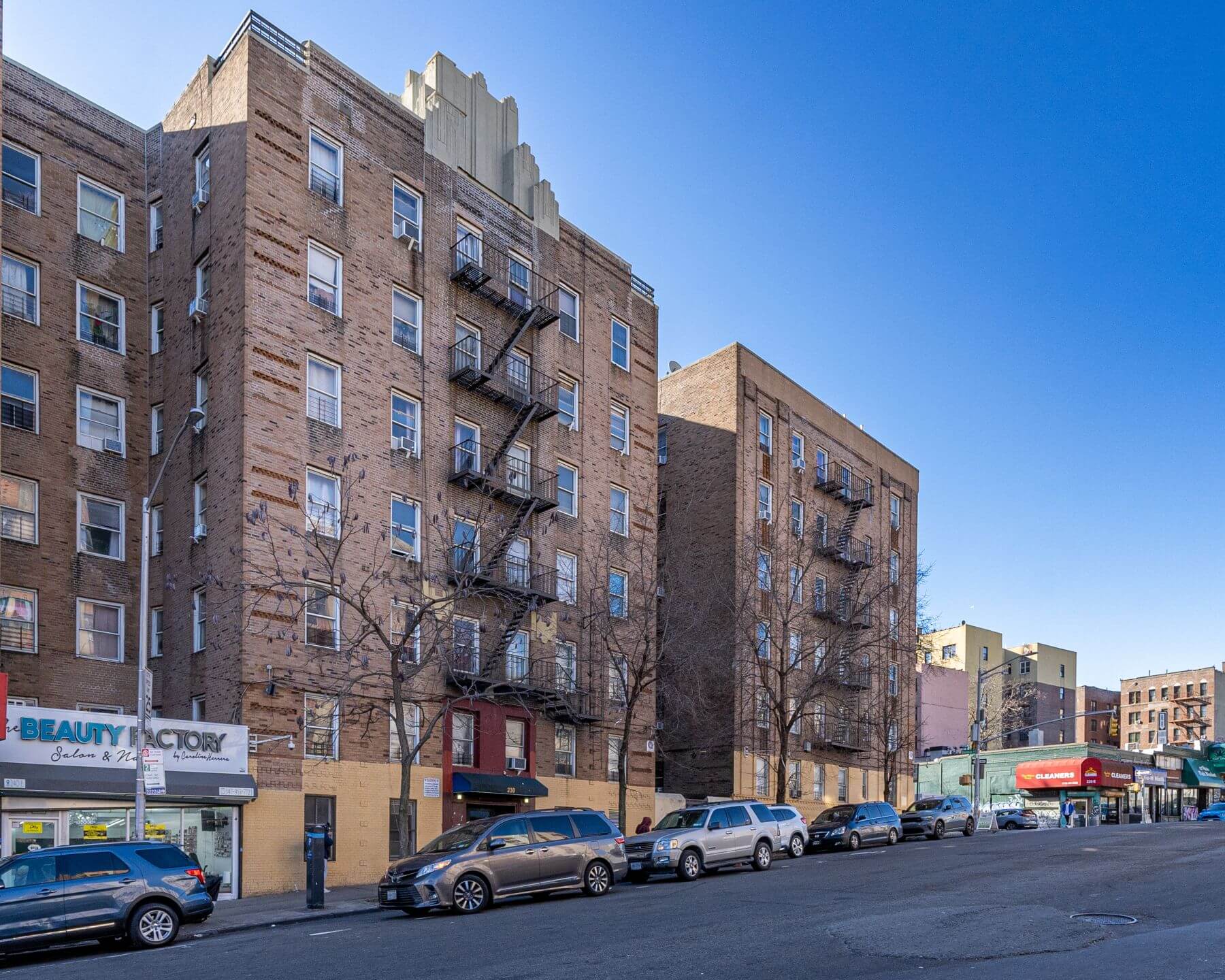 230 East 167th Street brownstone apartment building Summit USA