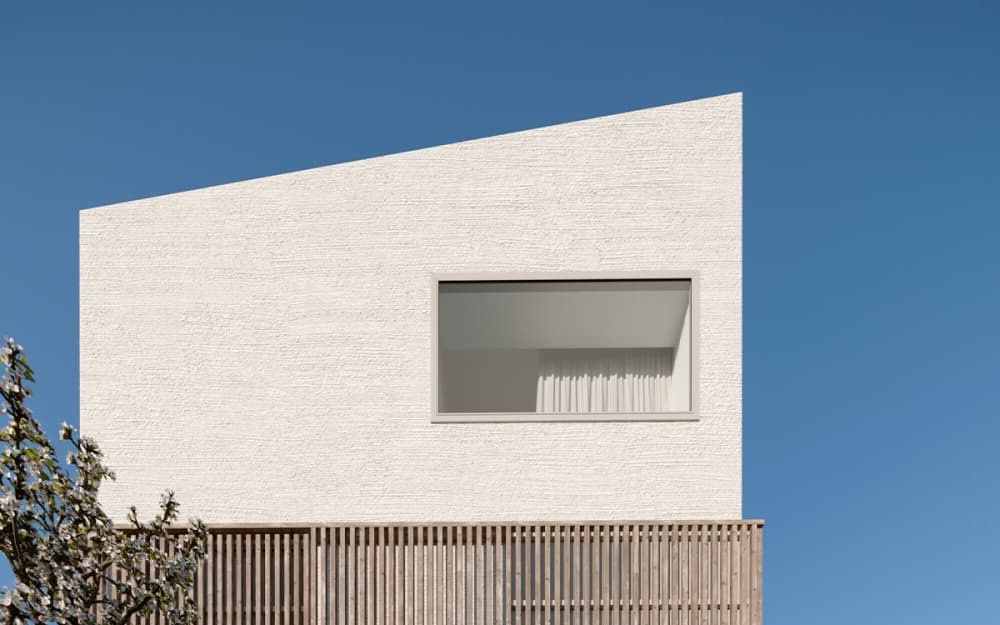 Digital shooting of STO facade plasters