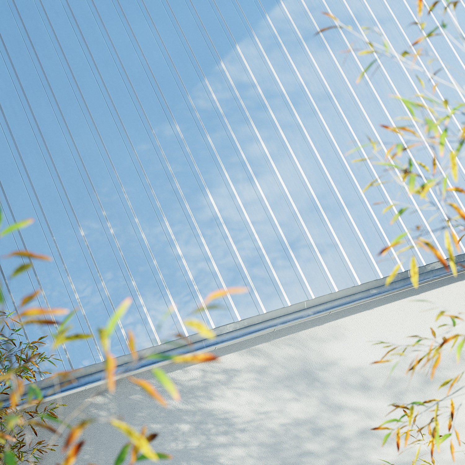 CORRUGATED METALS 8-BOX-RIB SILVER