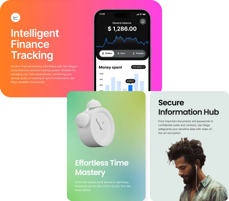 SaaS Webflow Template - SanDiego - Designed by Azwedo.com and Wedoflow.com