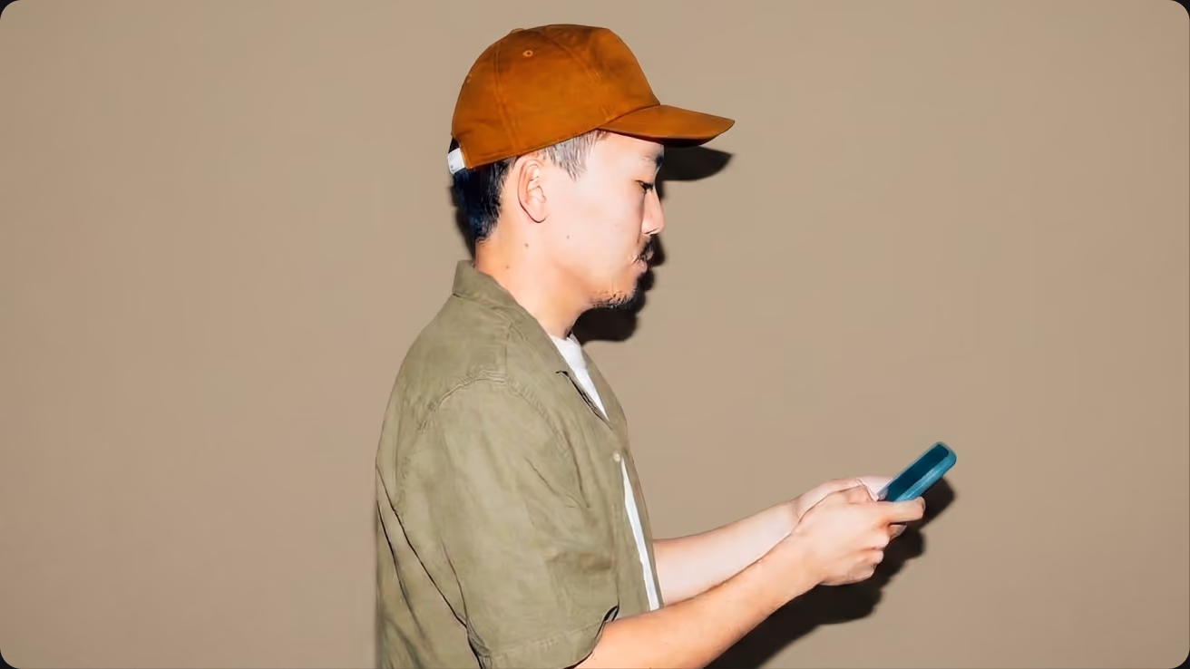ReturnZap customer checking their phone