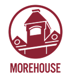 Morehouse College logo in red- The Fellowship Images