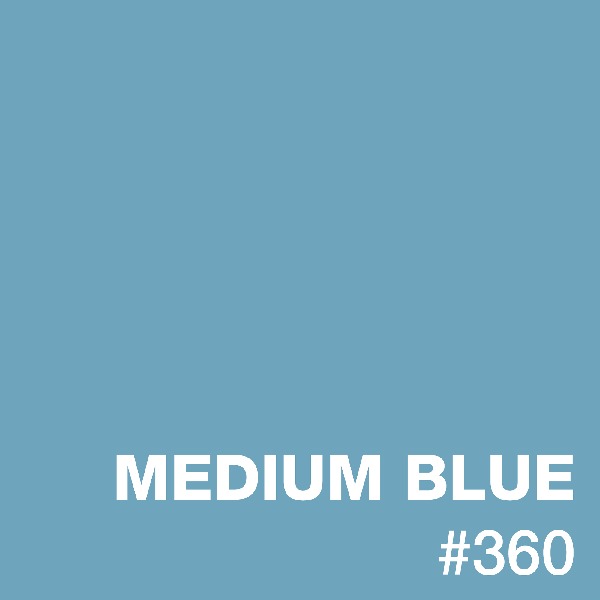 MEDIUM BLUE Standard Epoxy Flooring sample