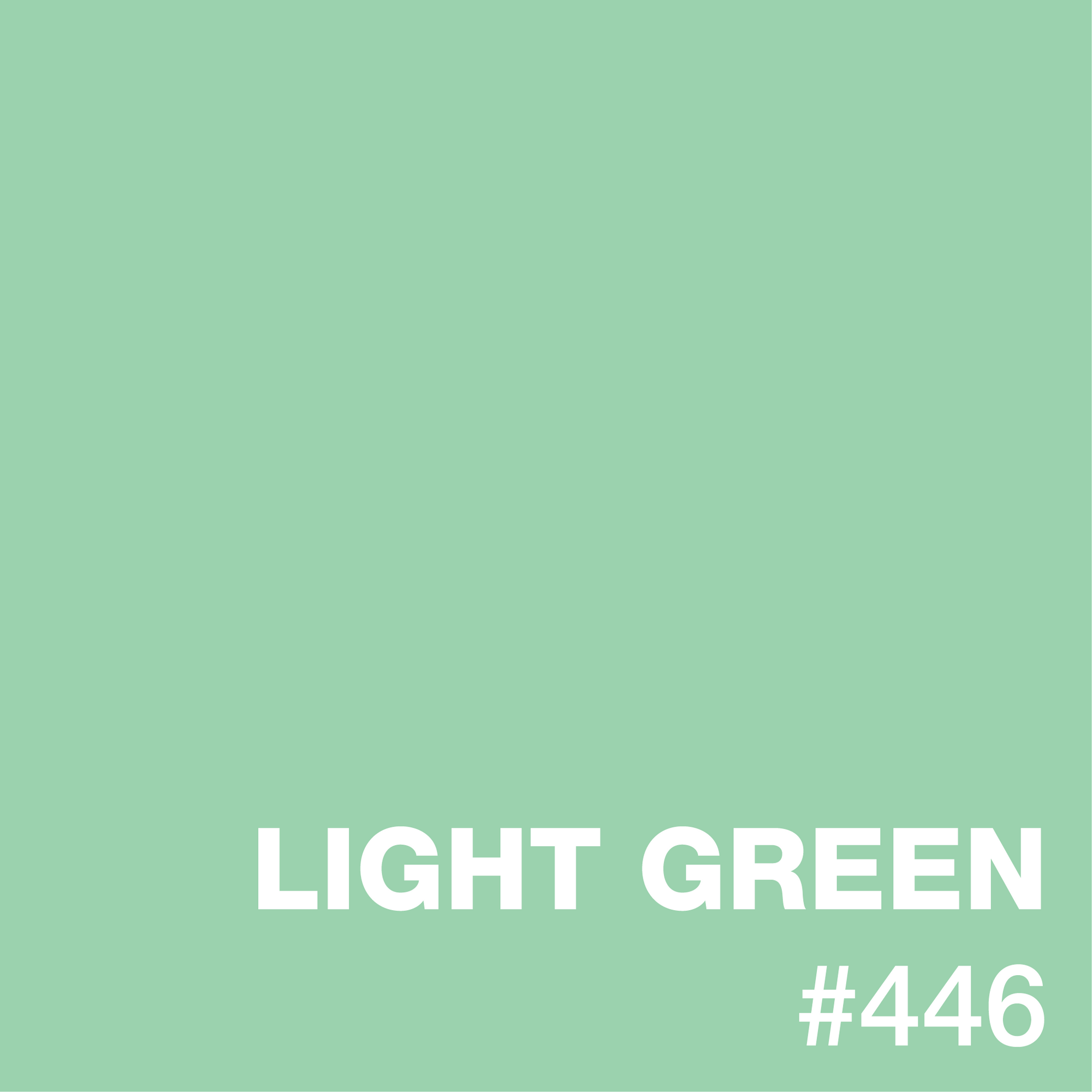 LIGHT GREEN Standard Epoxy Flooring sample