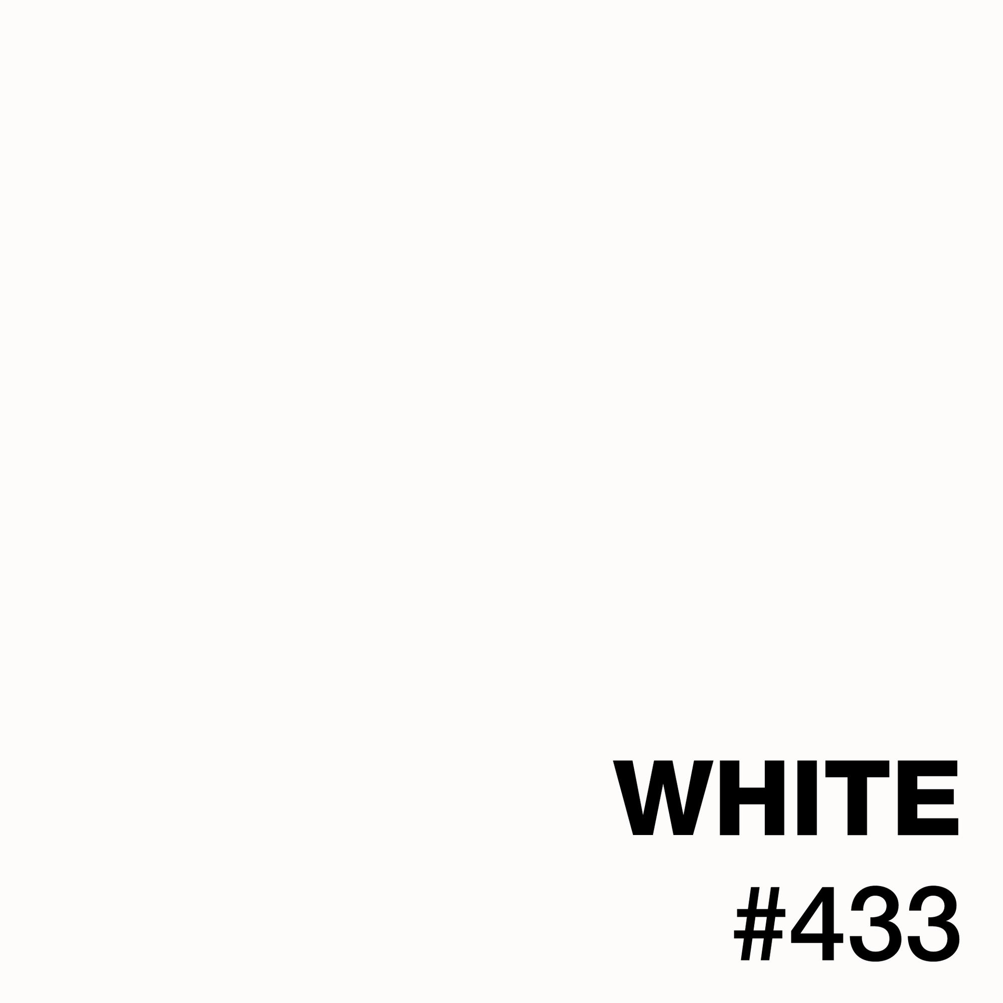 WHITE Standard Epoxy Flooring sample