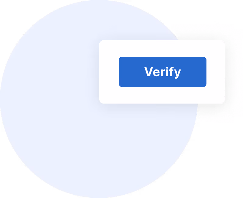 Blauer Schaltflächenbutton mit dem Text ‚Bestätigen‘ auf weißem Hintergrund.