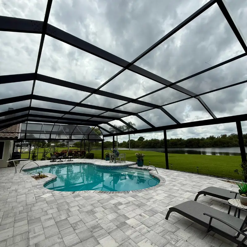 screened pool enclosure - screened pool enclosure cost