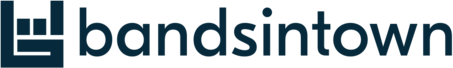 bandsintown logo in dark blue text with a stylized 'b' icon.