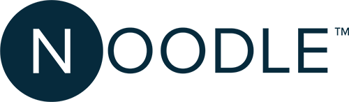 Noodle brand logo with white N inside a dark circle followed by the text 'OODLE' and a trademark symbol.