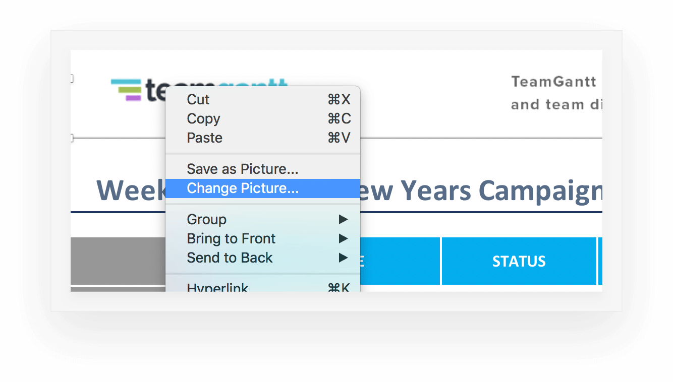 assignment tracking template