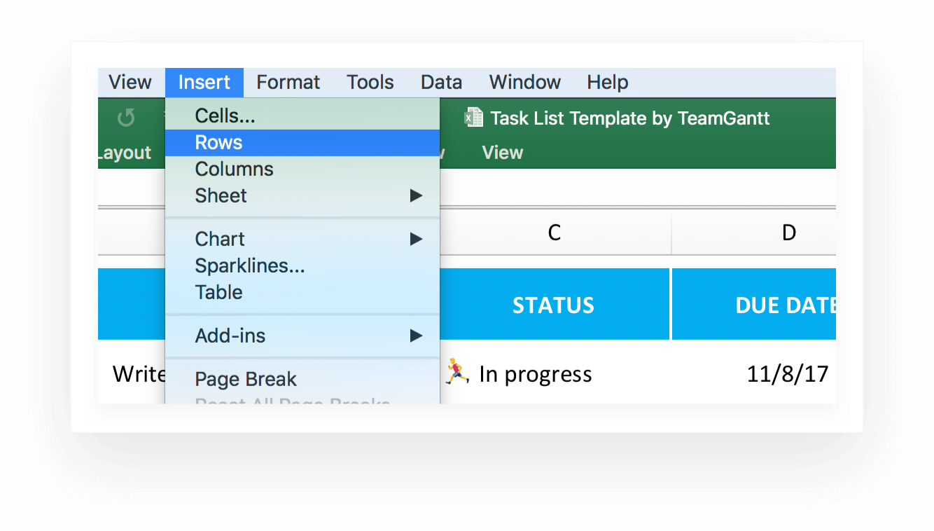 free assignment tracker template excel