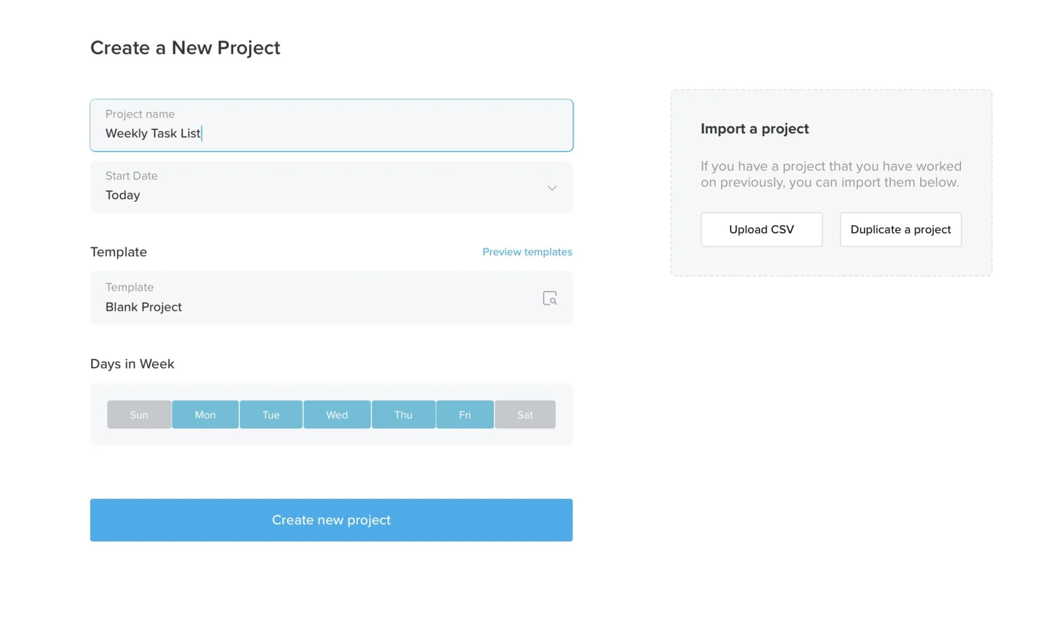 daily task assignment template