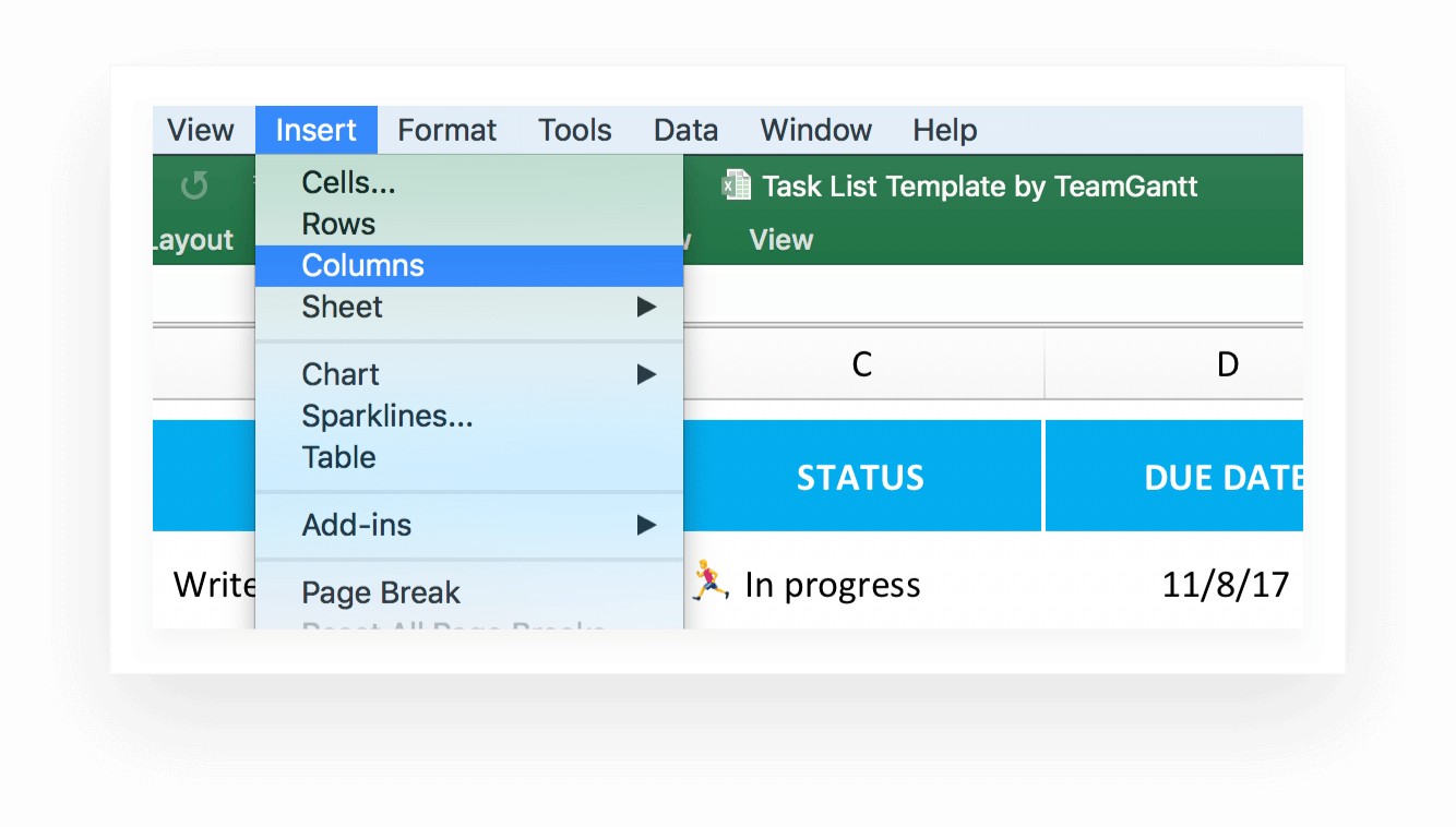 assignment tracker excel template