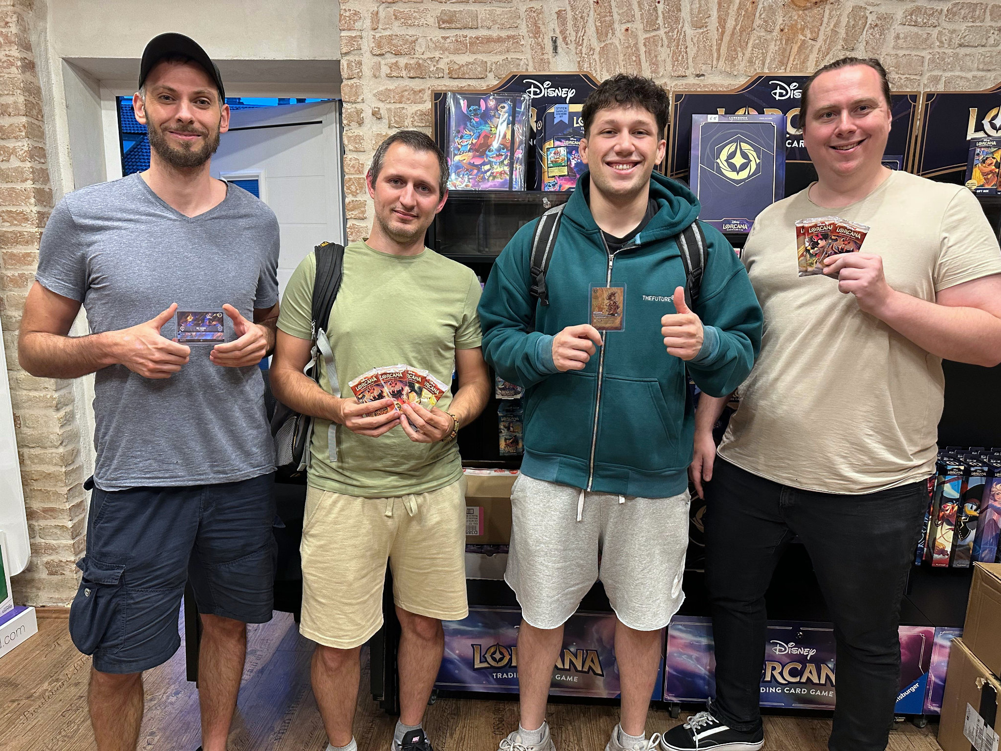 Tuesday Constructed KW28: Johannes Scheibelmasser (2. Platz), Martin Mühlbauer (3. Platz), Dzenan Suljic (1. Platz), Martin Neichl (4. Platz)