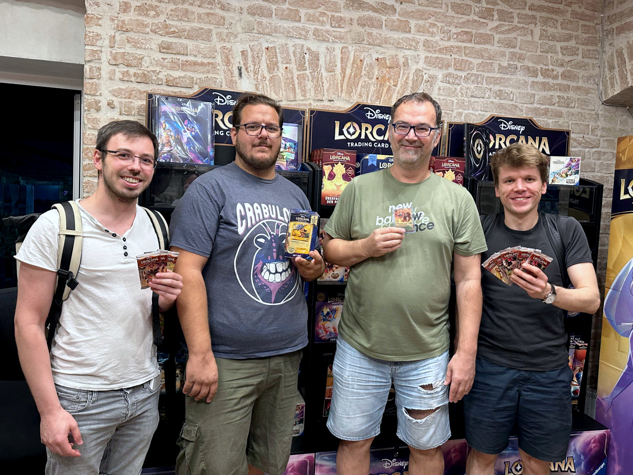 Friday Constructed KW33: Christian Rubenz (4. Platz), Thomas Angelmahr (2. Platz), Alex Fuchs (1. Platz), Jacob Frank (3. Platz)