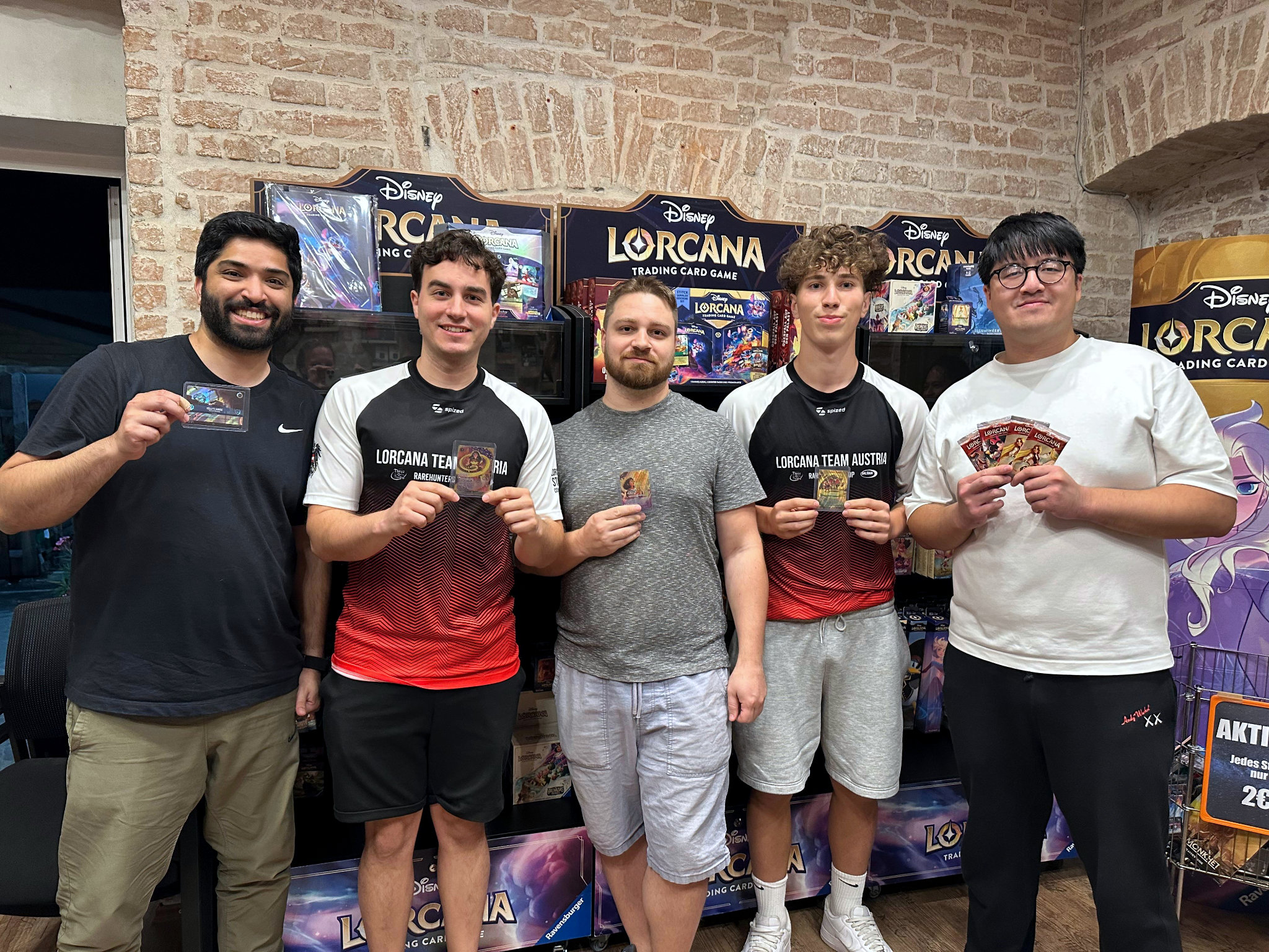 Zan Syed (4. Platz), Harald Schmid-Gaus (3. Platz), Lukas Kaupa (1. Platz), Colin Fuchs (2. Platz), DKP (5. Platz)