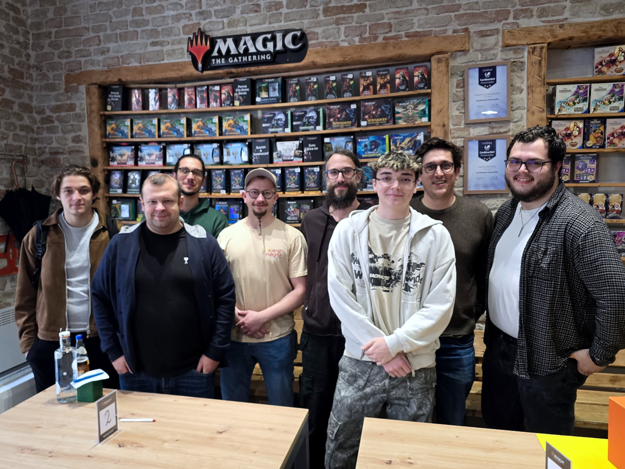 Top 8 (v.l.n.r.): Jakub Janac, Immanuel Gerschenson, Alexander Prock, Michael Kundegraber, Walter Wölfler, Lukas Stemeseder, Fabrizio Olmeda, Christos Vitzekas