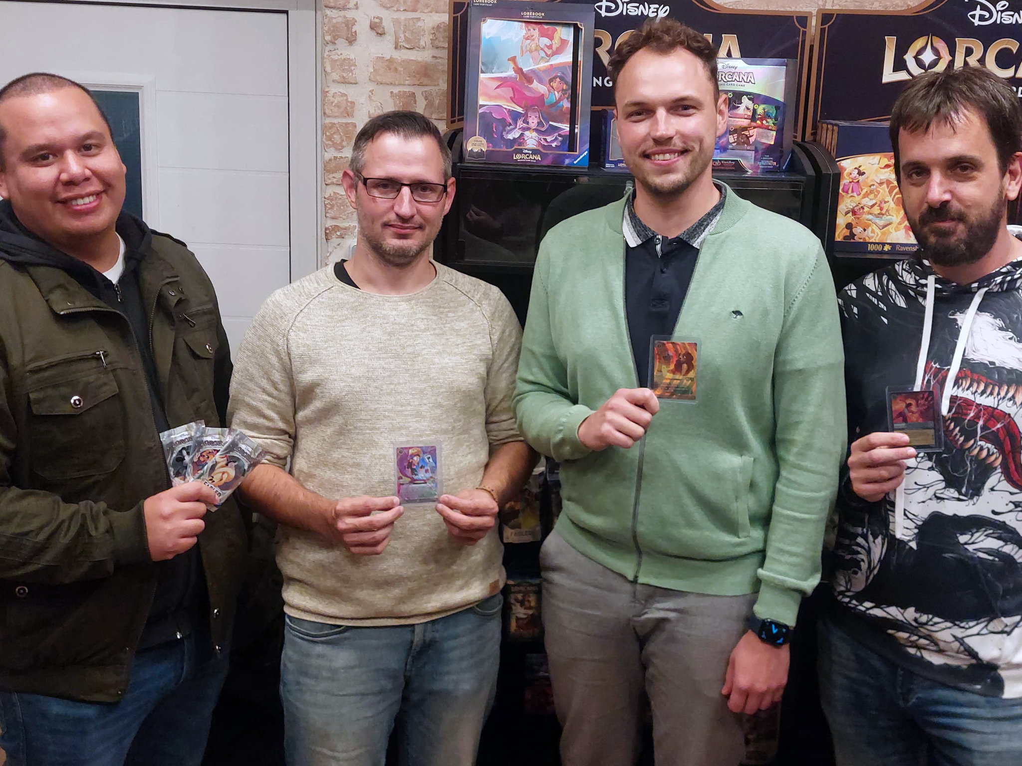 Tuesday Constructed KW40: Brian Stradner (4. Platz), Martin Mühlbauer (2. Platz), Christian Klaus (1. Platz), Markus Kuntner (3. Platz)