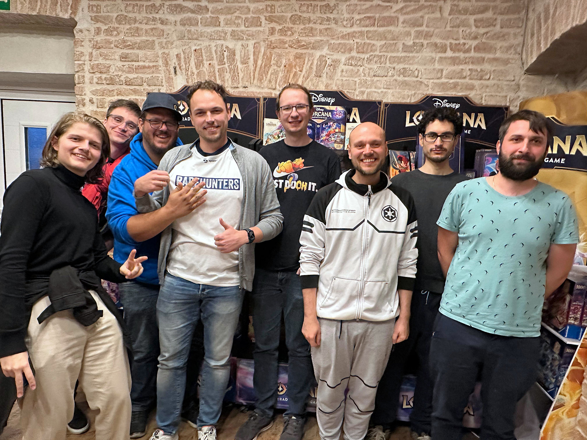 Top 8 (v.l.n.r.): Niels Hovorka, Marius Gesselbauer, Thomas Angelmahr, Christian Klaus, Markus Herndl, David, Kilian Hauswirth, Marco Jentscher