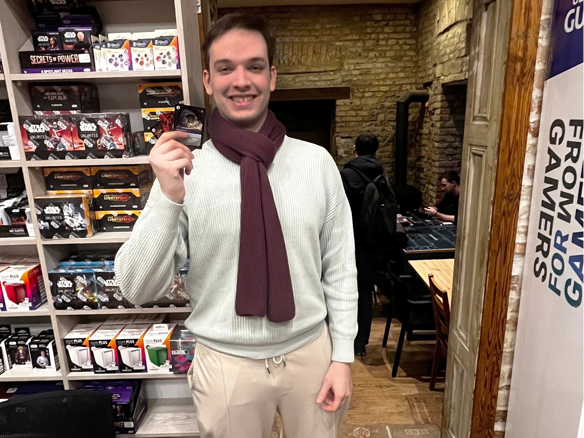 Nexus Night KW47: Philipp Wodenitscharow (1. Platz), Jakob Güzel (2. Platz, nicht am Foto), Marco Rubow (3. Platz, nicht am Foto)