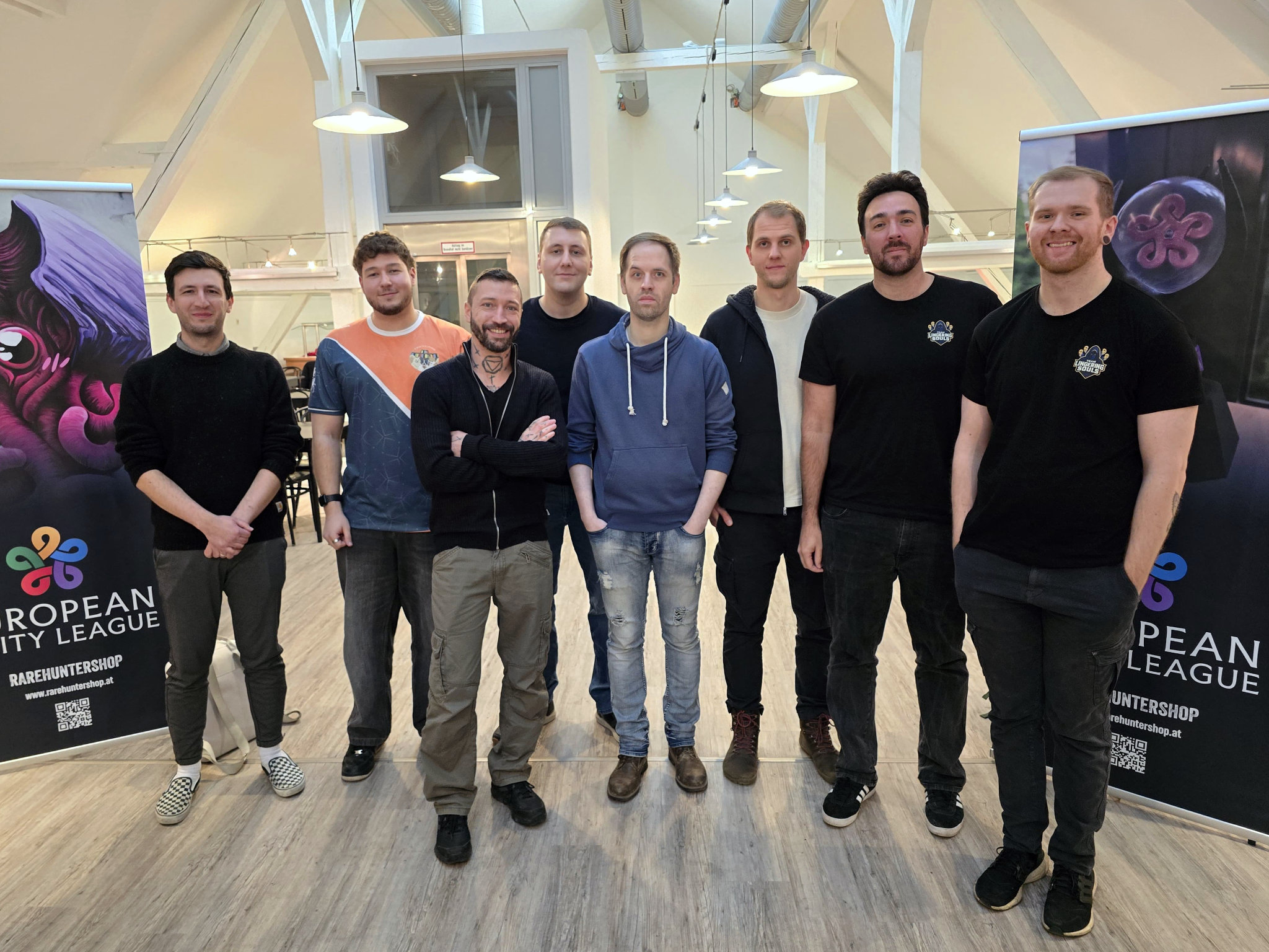 Top 8 (v.l.n.r): Albert Werfring, Felix Stenitzer, Thomas Hauser, Christian Binder, Dominik Cupal, Manuel Schatzer, Markus Leicht, Timo Bertram