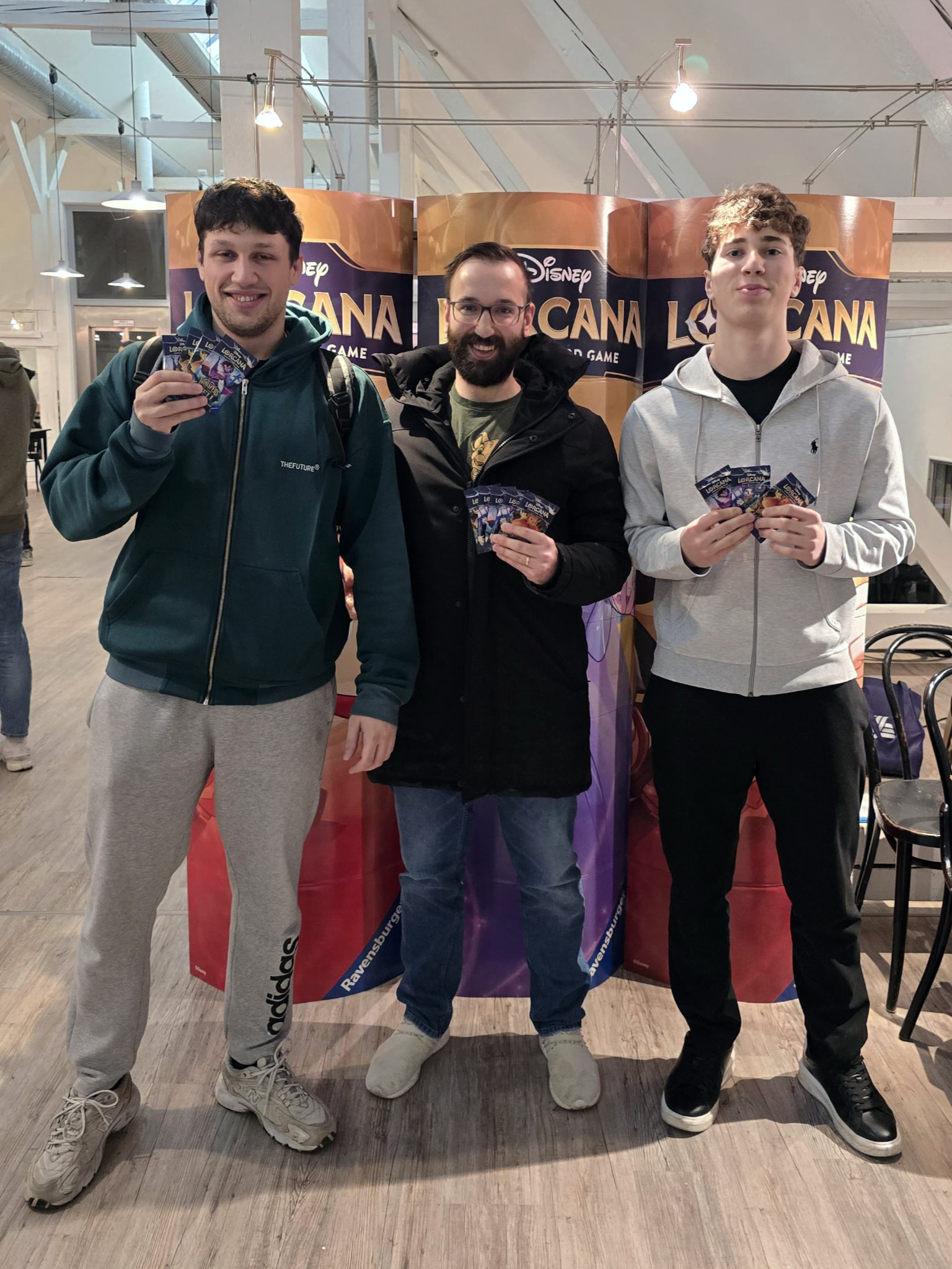 Top 3 (v.l.n.r.): Dzenan Suljic (2. Platz), Michael Neuwirth (1. Platz), Colin Fuchs (3. Platz)