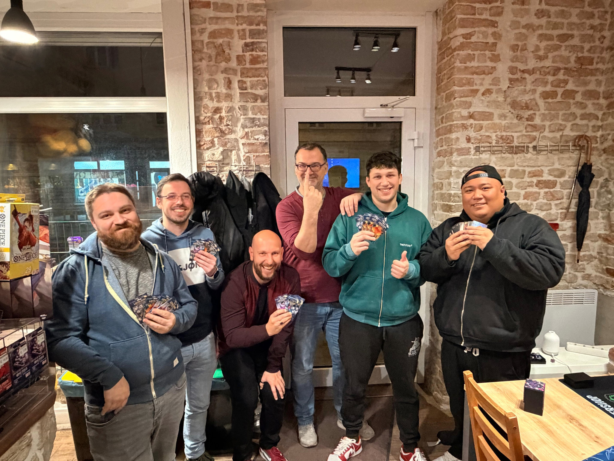 Friday Constructed KW4: Lukas Kaupa (4. Platz), Christian Rubenz (6. Platz), Michael Hussmann (3. Platz), Alexander Fuchs (1. Platz), Dzenan Suljic (5. Platz), Rafaelo Sarmieto (2. Platz)