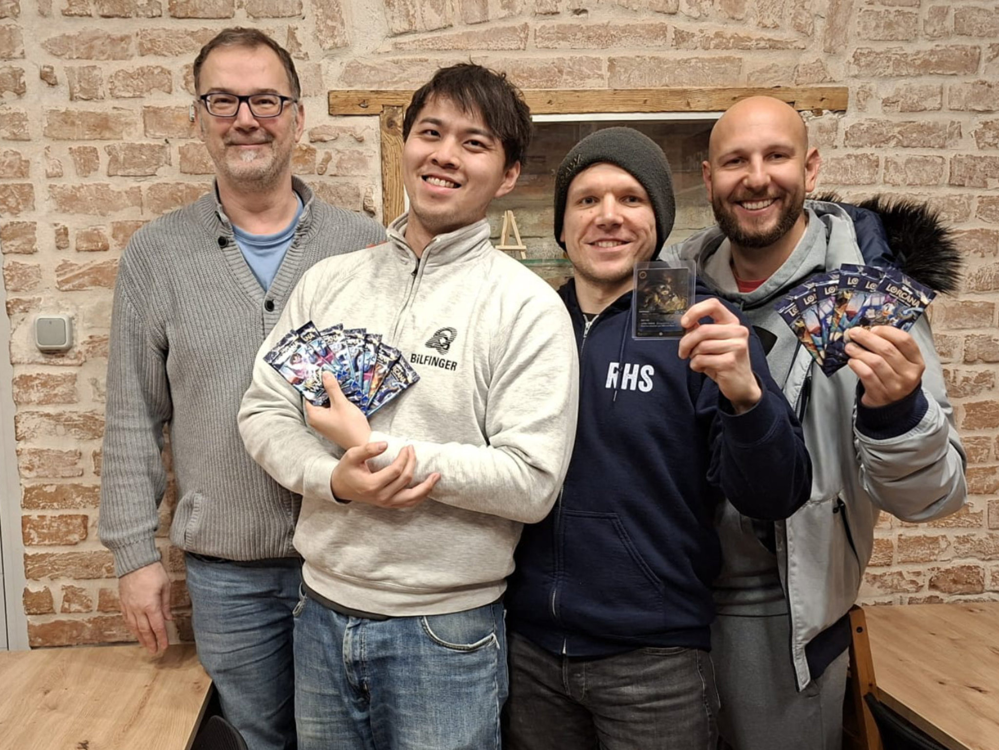 Tuesday Constructed KW4: Alexander Fuchs (2. Platz), Julian Ge (4. Platz), Jacob Frank (1. Platz), Michael Hussmann (3. Platz)