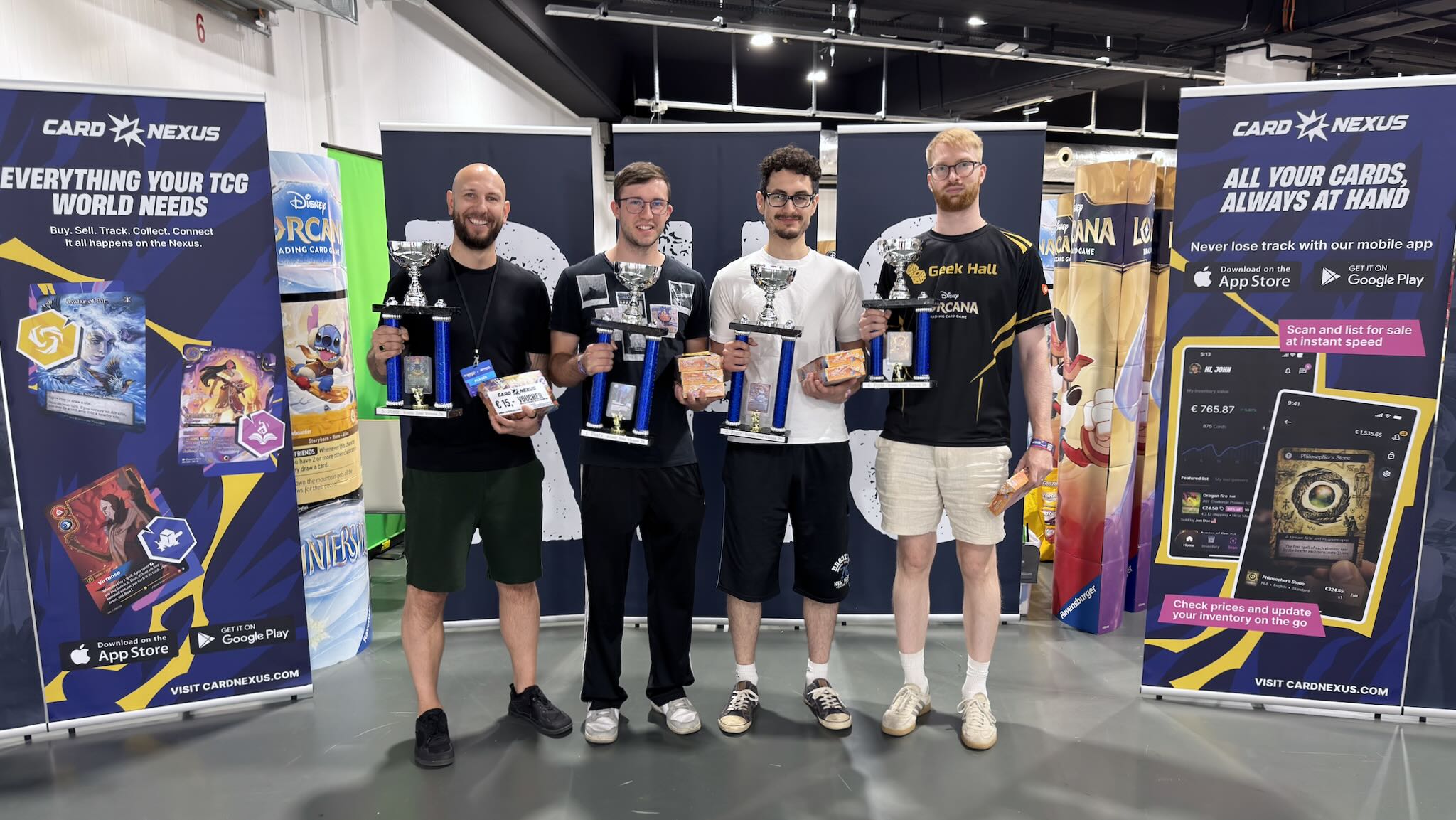 Top 4: Michael Hussmann (3rd place), Jonas Mürzl (1st place), Kilian Hauswirth (2nd place), Ludvík Rada (4th place)