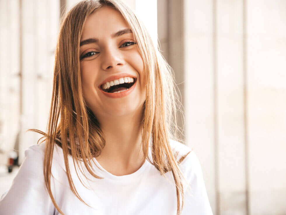 girl smiling because insurance is paying for her therapy