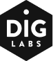 DIG Labs company logo featuring the word 'DIG' above 'LABS' inside a house-shaped outline.