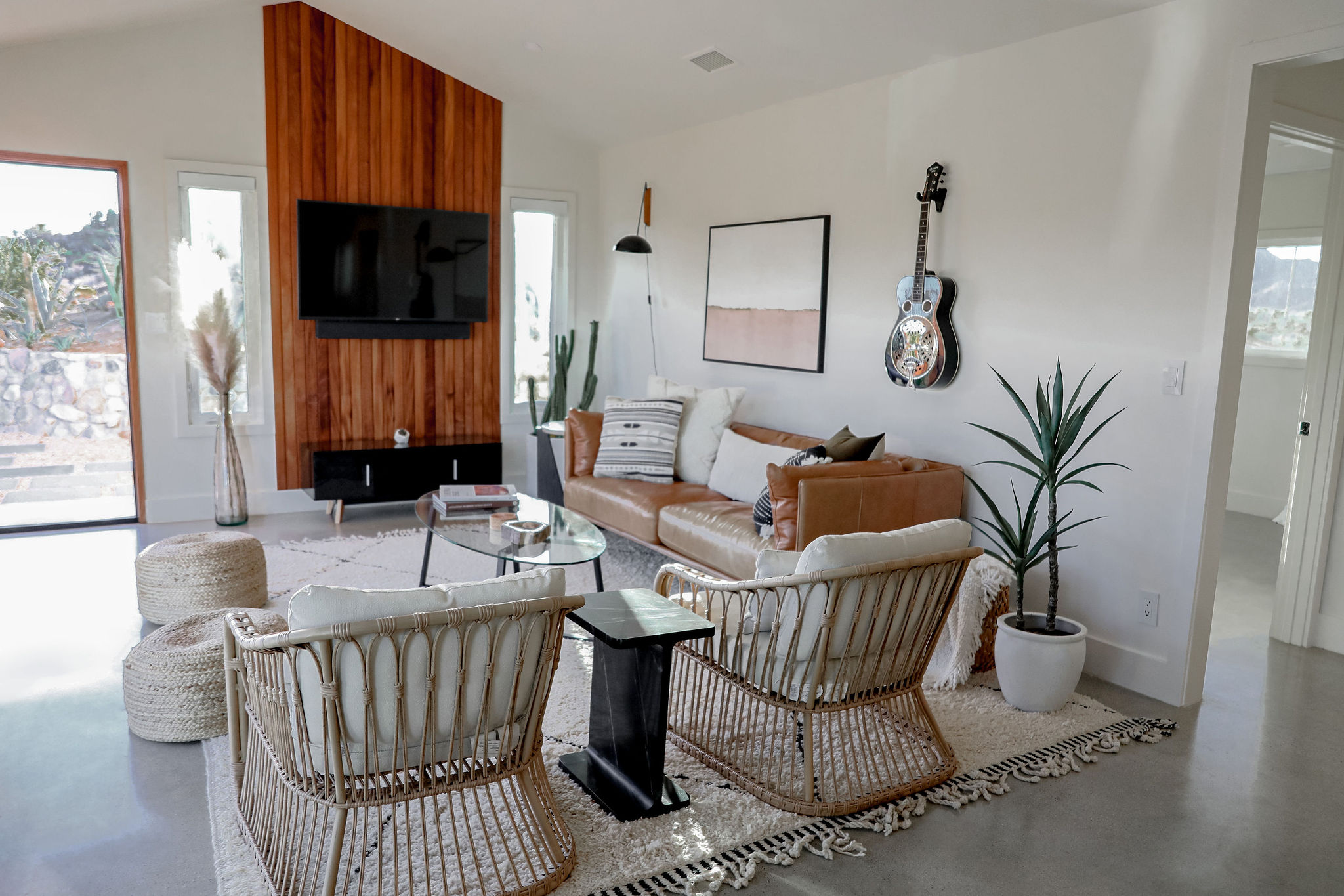 Living Room from Kitchen - Calico Landing, your luxurious vacation home.
